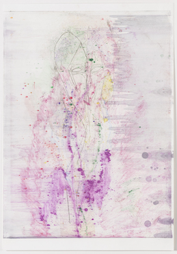 Cameron Jamie, Pearline, 2017, Monotypie, 81,2 × 59 cm